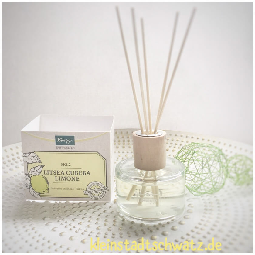 Kneipp Duftwelten Litsea aufgestellt