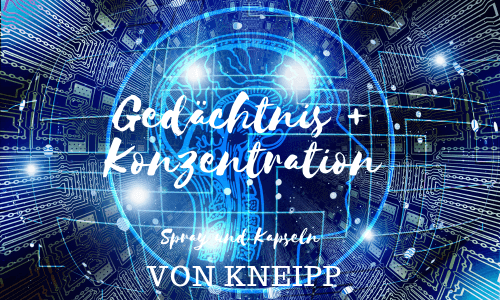 Gedächtnis und Konzentration Spray und Kapseln von&nbsp;Kneipp®