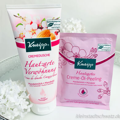Hautzarte Verwöhnung – Cremedusche und Creme-Öl-Peeling von&nbsp;Kneipp