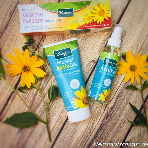 Arnika Produkte von Kneipp