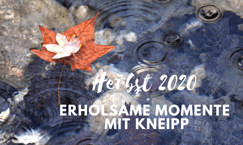 Erholsame Momente genießen mit den Herbstneuheiten von&nbsp;Kneipp®